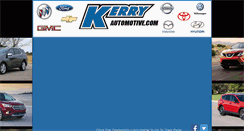 Desktop Screenshot of kerryautomotive.com